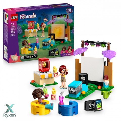 Klocki friends 42642 maraton filmowy przyjaciółek LEGO