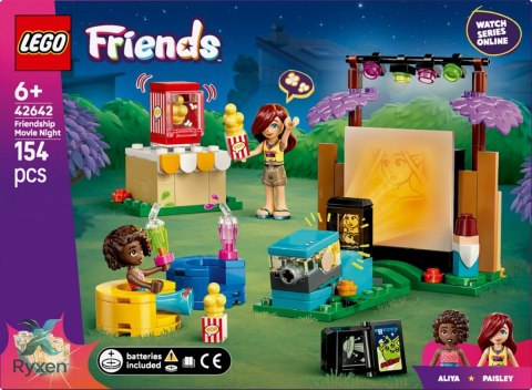 Klocki friends 42642 maraton filmowy przyjaciółek LEGO