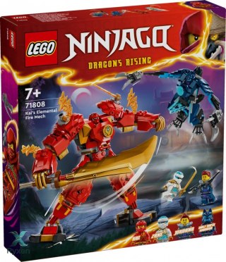 Klocki ninjago 71808 mech żywiołu ognia kaia LEGO