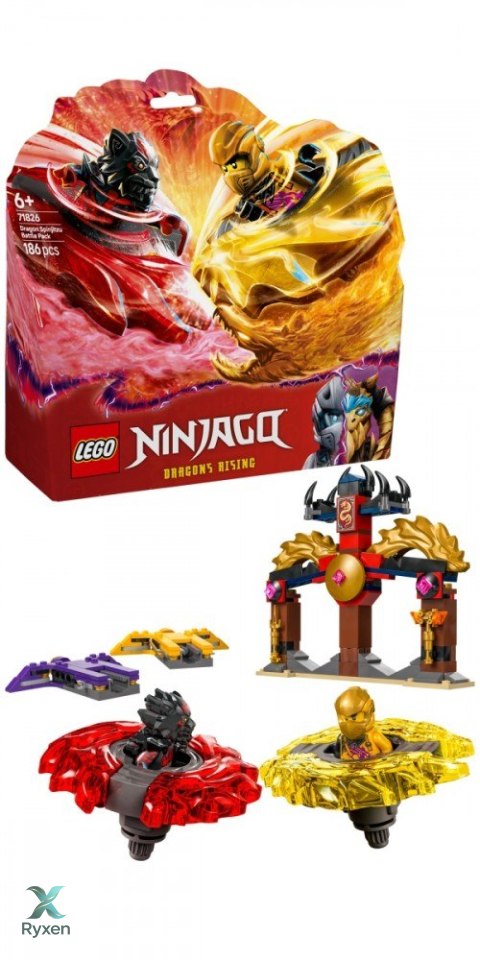 Klocki ninjago 71826 smocze spinjitzu - zestaw bitewny LEGO