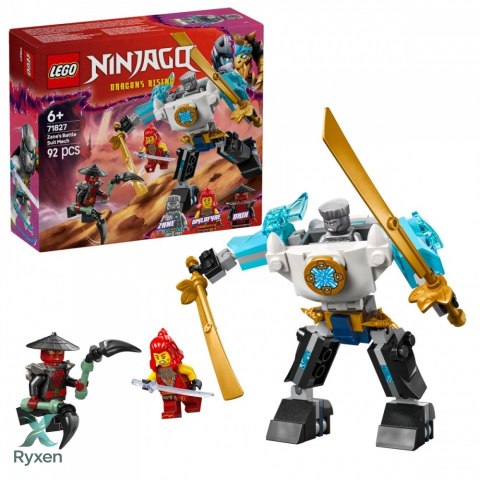 Klocki ninjago 71827 mech w zbroi bojowej zanea LEGO