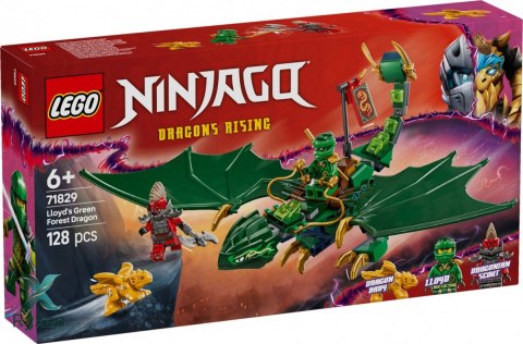 Klocki ninjago 71829 zielony leśny smok lloyda LEGO