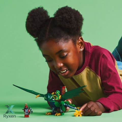 Klocki ninjago 71829 zielony leśny smok lloyda LEGO