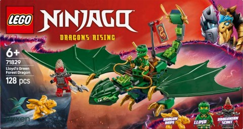 Klocki ninjago 71829 zielony leśny smok lloyda LEGO