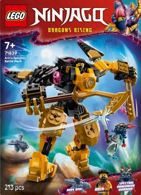 Klocki ninjago 71839 mech bojowy spinjitzu arina LEGO