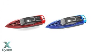 Łódka r/c speed boat 2,4g światło MADEJ