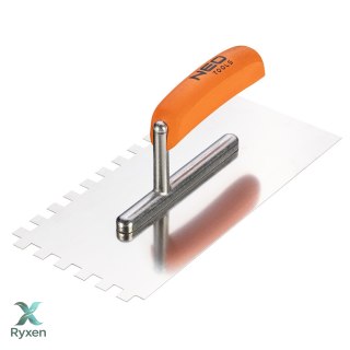Paca z zębami, 270 x 128 mm, ząb 10 x 10 x 10 mm, uchwyt drewniany NEO TOOLS