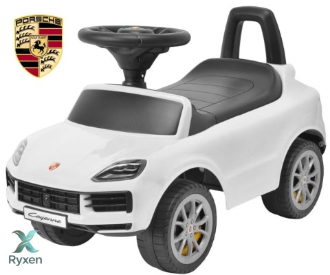 Pojazd jeździk porsche cayenne s biały MILLY MALLY