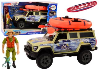 Samochód Terenowy Serfera Ponton Deska Akcesoria LEAN TOYS
