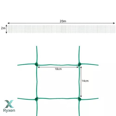 Siatka - podpora do roślin 2x20m Gardlov 23980 GARDLOV