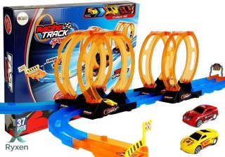 Tor dla resoraków z pętlami LEAN TOYS