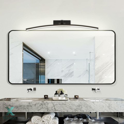ZD198A Lampka ścienna łuk 60cm biała neutralna czarna ATL