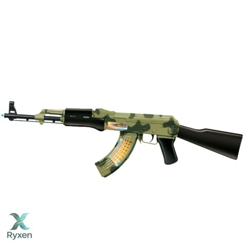 Karabin Wojskowy Moro Wibracje Światła Dźwięki 70cm LEAN TOYS