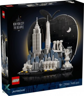 Klocki architecture 21066 nowy jork - wielkie jabłko LEGO