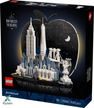 Klocki architecture 21066 nowy jork - wielkie jabłko LEGO