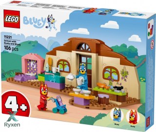 Klocki bluey 11221 szkoła z ryżykiem i blue LEGO