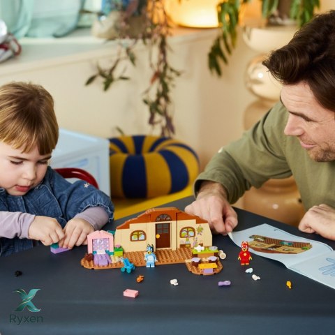 Klocki bluey 11221 szkoła z ryżykiem i blue LEGO