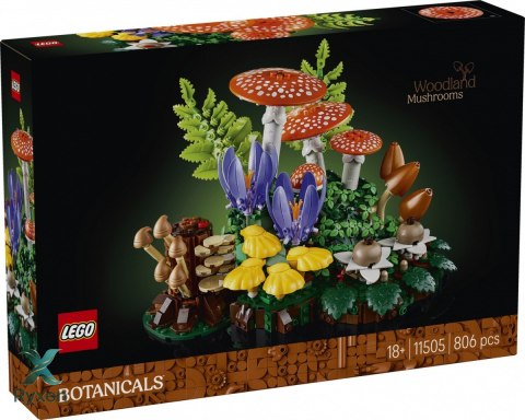Klocki botanicals 11505 grzyby leśne LEGO