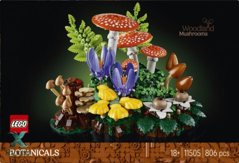 Klocki botanicals 11505 grzyby leśne LEGO