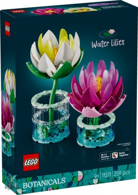 Klocki botanicals 11511 lilie wodne LEGO