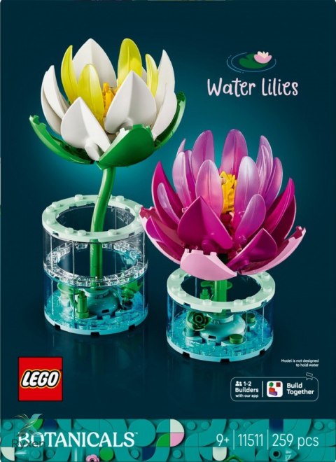 Klocki botanicals 11511 lilie wodne LEGO