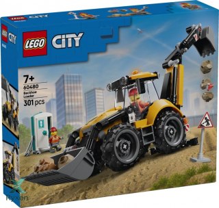 Klocki city 60480 Żółta koparko-ładowarka LEGO