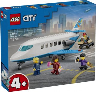 Klocki city 60492 samolot pasażerski LEGO