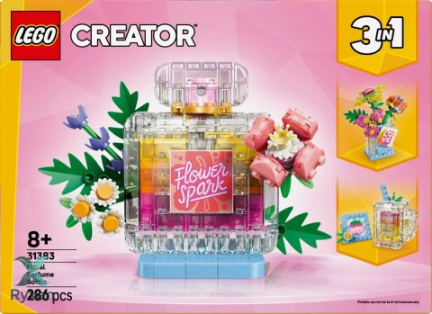 Klocki creator 31383 flakon perfum z kwiatową ozdobą LEGO