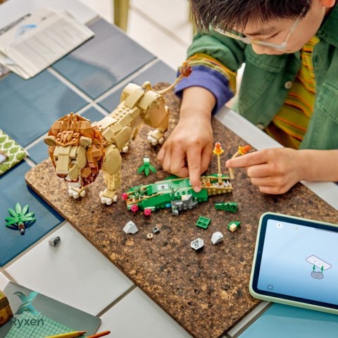 Klocki creator 31386 dzikie zwierzęta: dumny lew LEGO