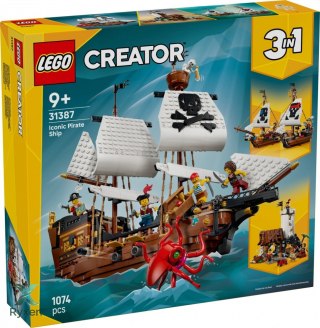 Klocki creator 31387 legendarny statek piracki LEGO