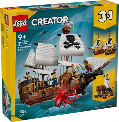 Klocki creator 31387 legendarny statek piracki LEGO