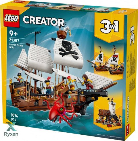 Klocki creator 31387 legendarny statek piracki LEGO