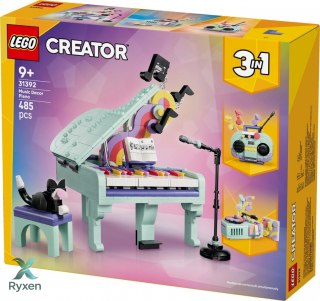 Klocki creator 31392 dekoracyjny fortepian z kotem LEGO