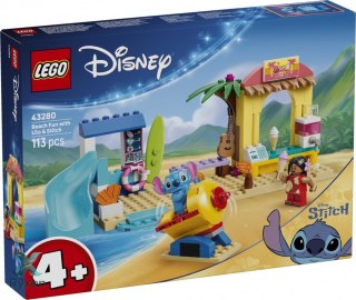 Klocki disney 43280 zabawa na plaży z lilo i stitchem LEGO