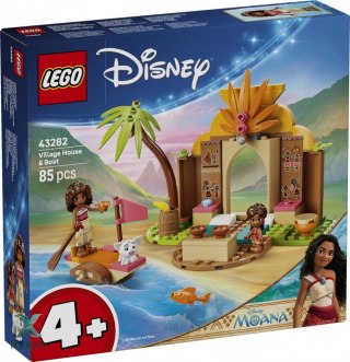 Klocki disney 43282 wiejska chatka i łódź LEGO