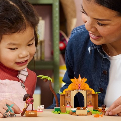 Klocki disney 43282 wiejska chatka i łódź LEGO