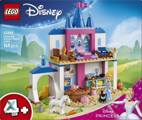 Klocki disney 43283 zamek kopciuszka i jej zwierzęcych przyjaciół LEGO