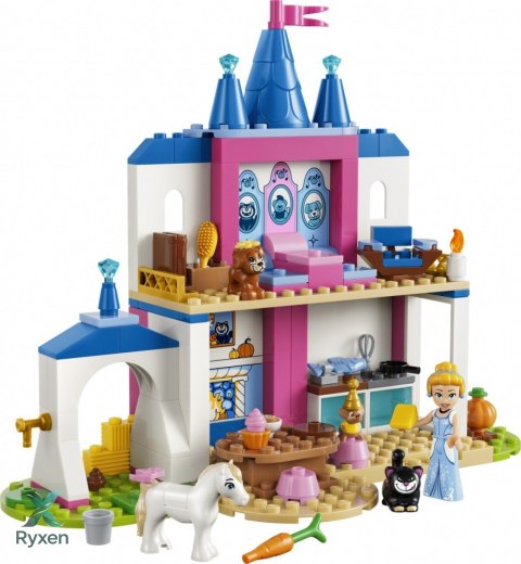 Klocki disney 43283 zamek kopciuszka i jej zwierzęcych przyjaciół LEGO