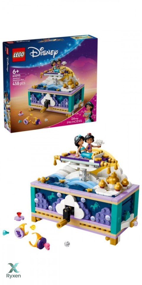 Klocki disney 43295 szkatułka na biżuterię dżasminy LEGO