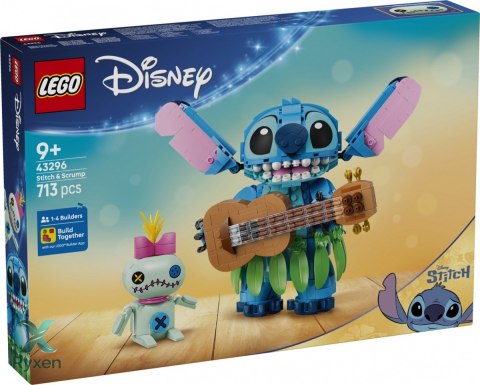 Klocki disney 43296 stitch i strupka LEGO