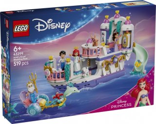 Klocki disney 43299 królewska łódź weselna arielki LEGO