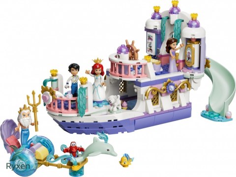 Klocki disney 43299 królewska łódź weselna arielki LEGO