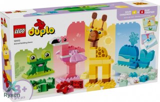 Klocki duplo 10472 gra w budowanie zwierzątek LEGO