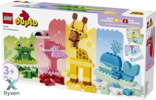 Klocki duplo 10472 gra w budowanie zwierzątek LEGO
