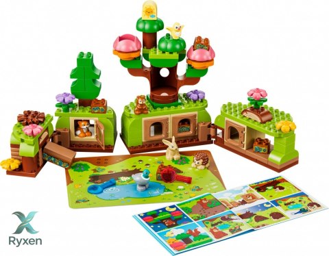 Klocki duplo 10480 las odkrywców z dzikimi zwierzętami LEGO