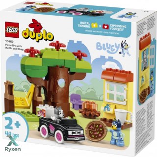Klocki duplo bluey 10469 pizzerki z muffinką i blue LEGO