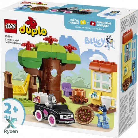 Klocki duplo bluey 10469 pizzerki z muffinką i blue LEGO