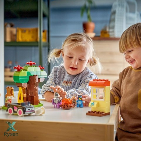 Klocki duplo bluey 10469 pizzerki z muffinką i blue LEGO