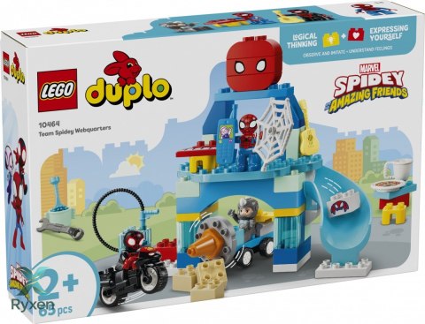 Klocki duplo disney 10464 kryjówka pajęczej drużyny LEGO