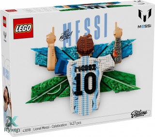 Klocki editions 43018 lionel messi - cieszynka LEGO